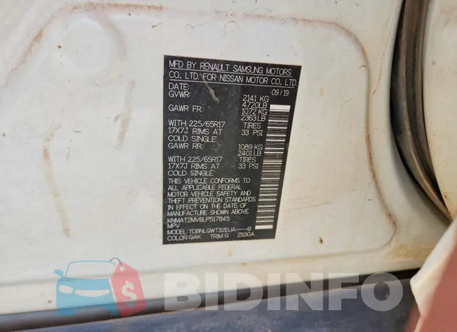 KNMAT2MV6LP517845 Photo# 14