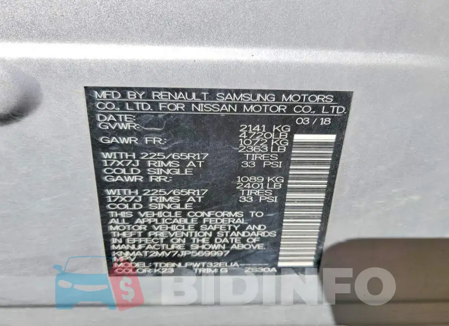 KNMAT2MV7JP569997 Photo# 13