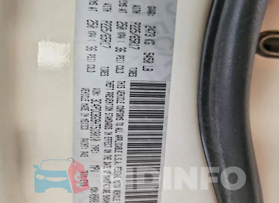 3C4PDCBG9HT518010 Photo# 14