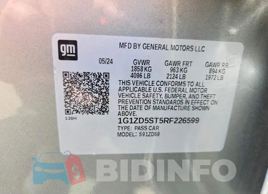 1G1ZD5ST5RF226599 Photo# 12