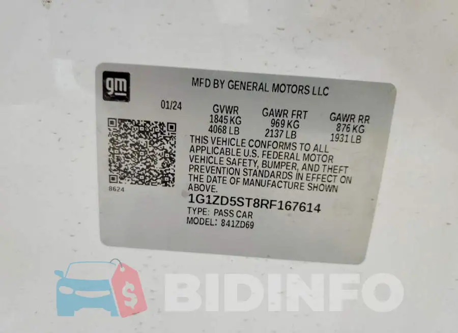 1G1ZD5ST8RF167614 Photo# 13