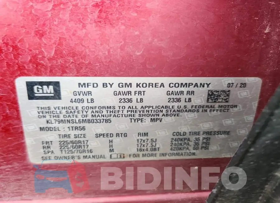 KL79MNSL6MB033785 Photo# 12