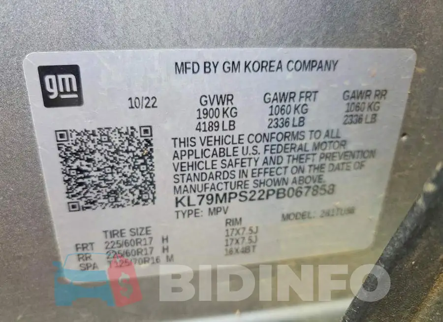 KL79MPS22PB067858 Photo# 13