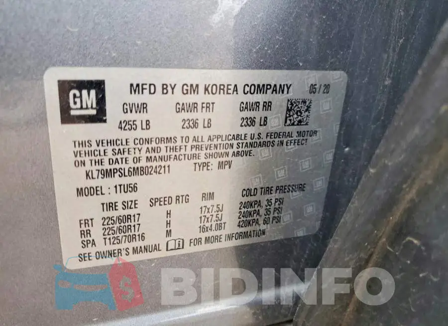 KL79MPSL6MB024211 Photo# 13
