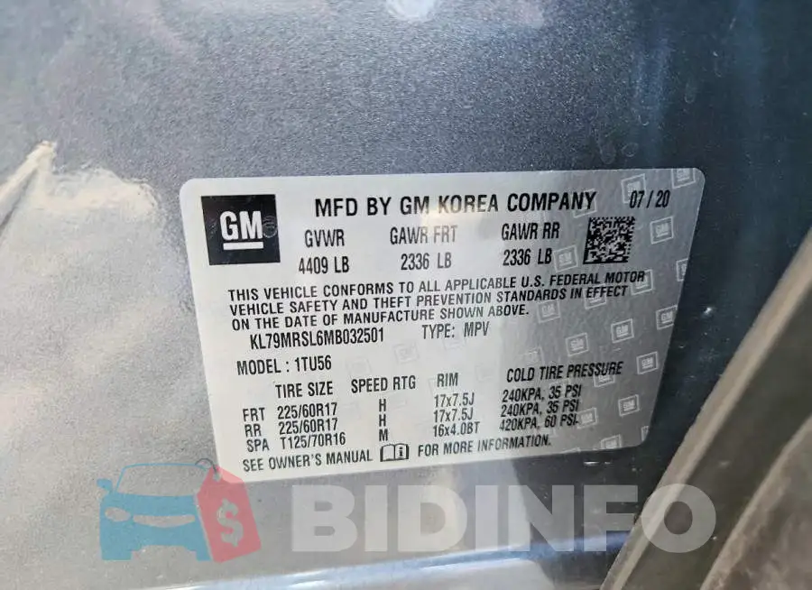 KL79MRSL6MB032501 Photo# 13