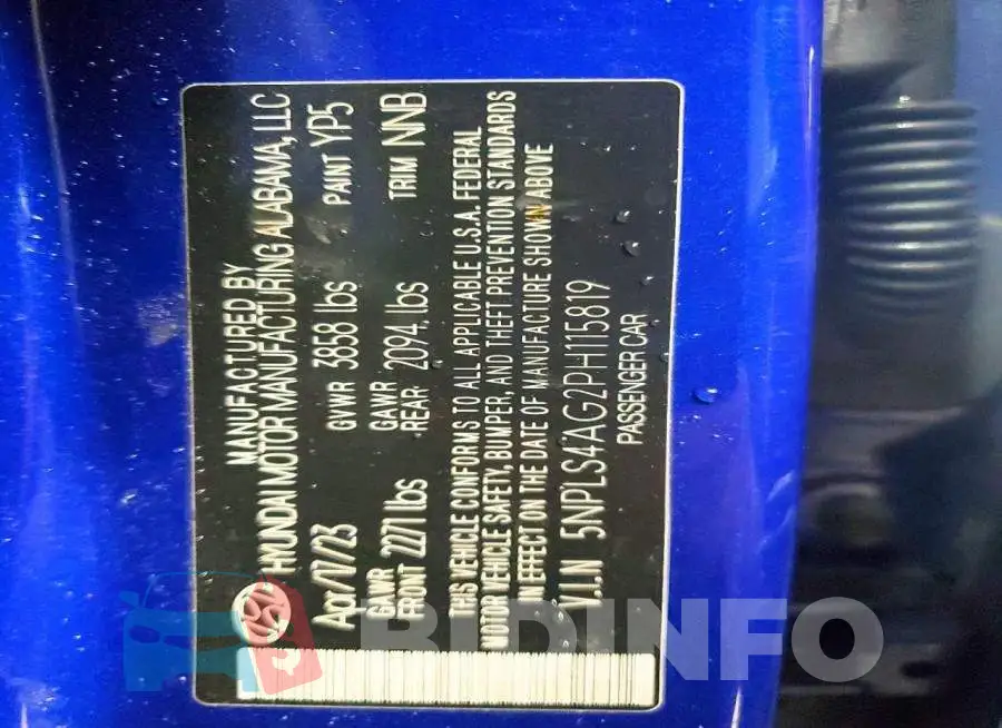5NPLS4AG2PH115819 Photo# 12