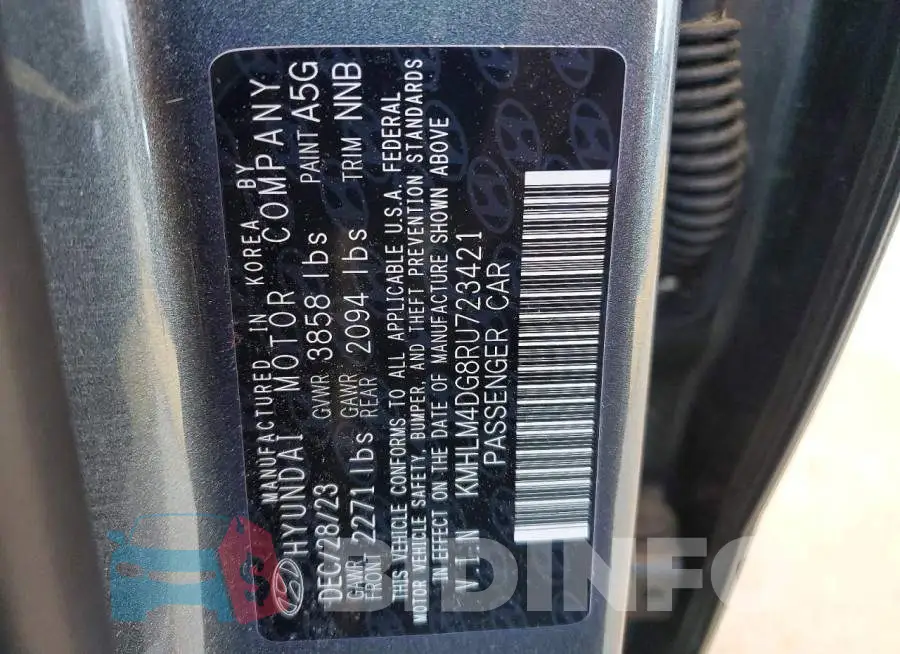 KMHLM4DG8RU723421 Photo# 12