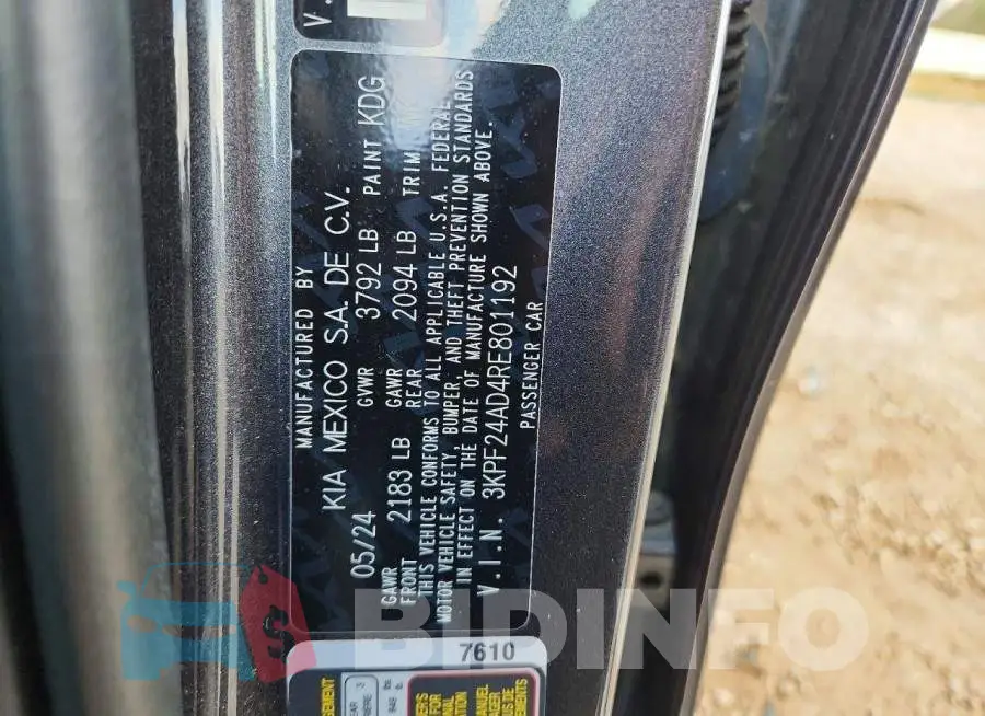 3KPF24AD4RE801192 Photo# 12
