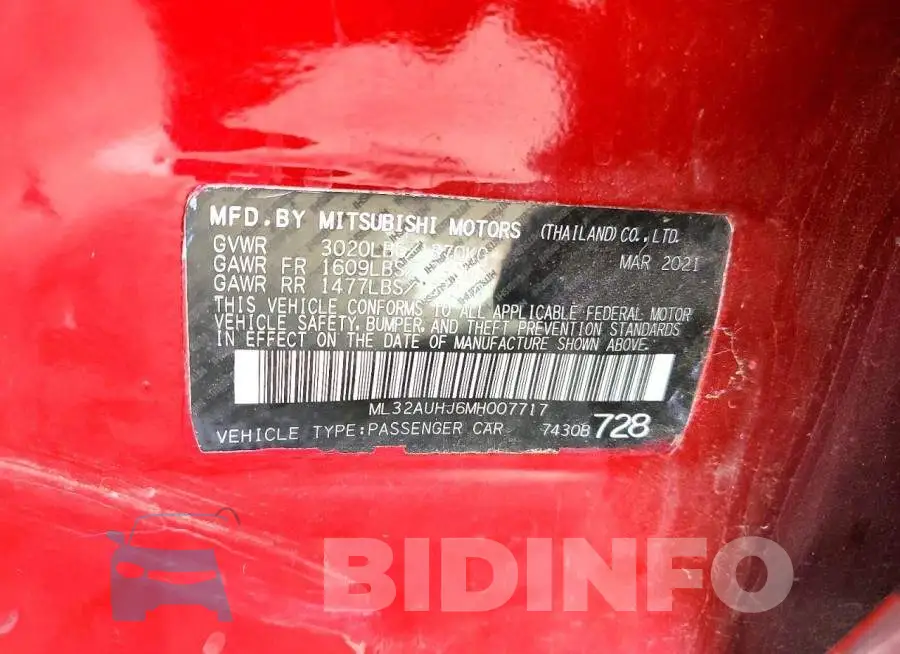 ML32AUHJ6MH007717 Photo# 12
