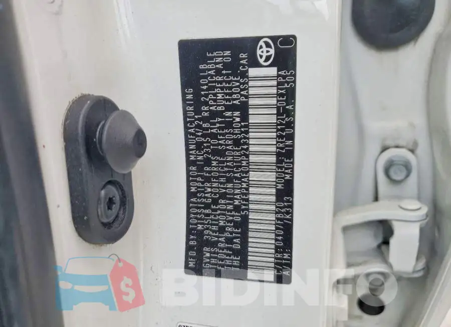 5YFEPMAE0MP243211 Photo# 13