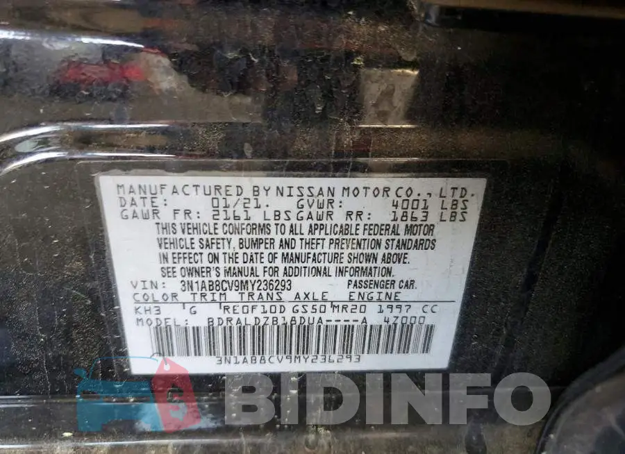 3N1AB8CV9MY236293 Photo# 12