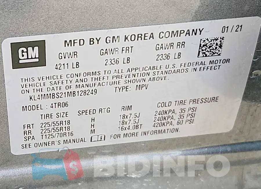KL4MMBS21MB128249 Photo# 12