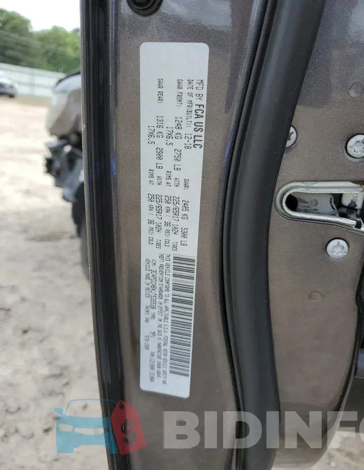 3C4PDCABXJT535538 Photo# 13