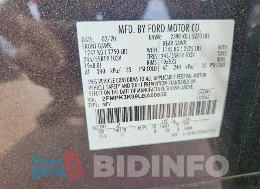 2FMPK3K99LBA60850 Photo# 13
