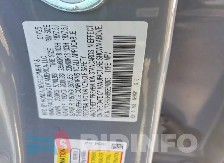 7FARS6H89SE070975 Photo# 11