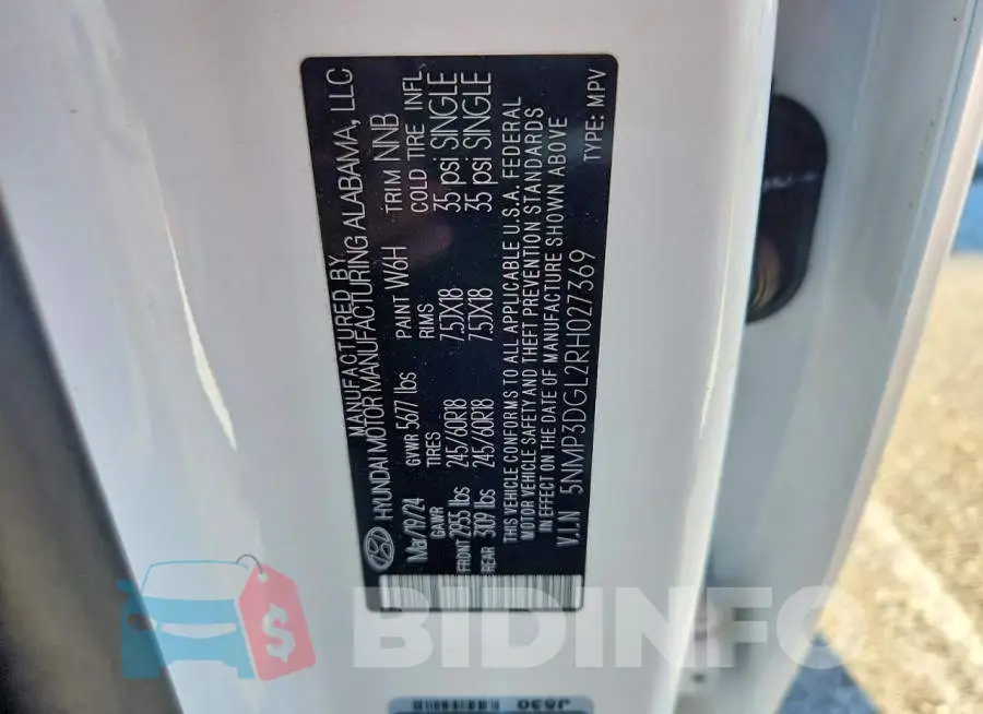5NMP3DGL2RH027369 Photo# 13