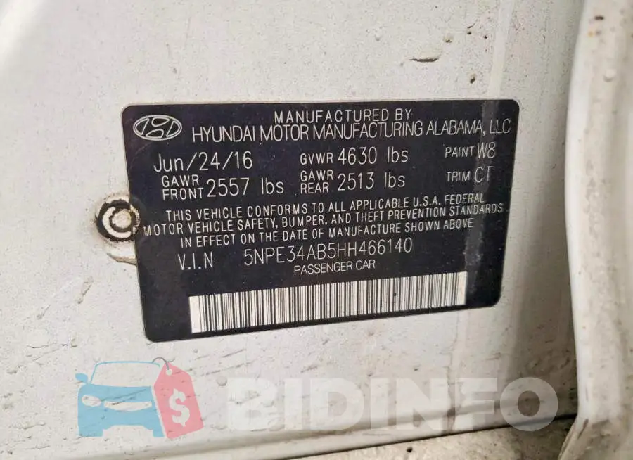 5NPE34AB5HH466140 Photo# 12