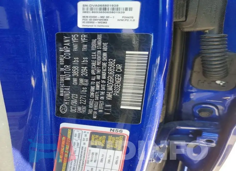 KMHLM4DG6RU685882 Photo# 12