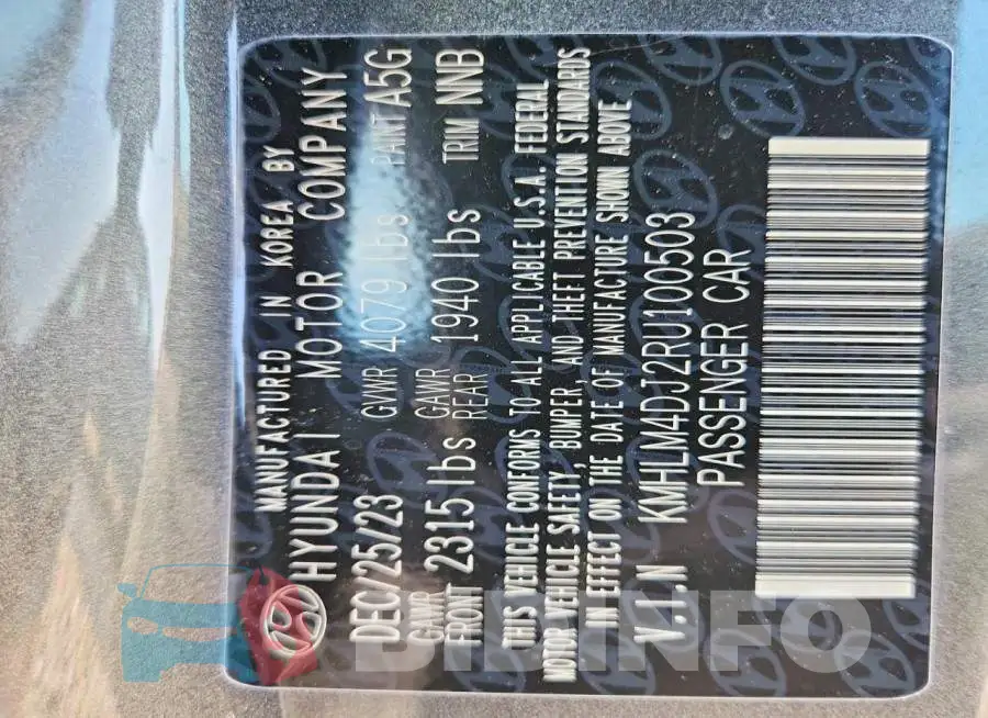 KMHLM4DJ2RU100503 Photo# 12