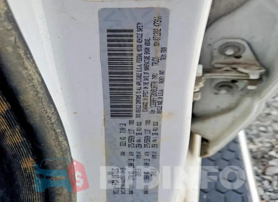 1C6SRFFT2KN918770 Photo# 12