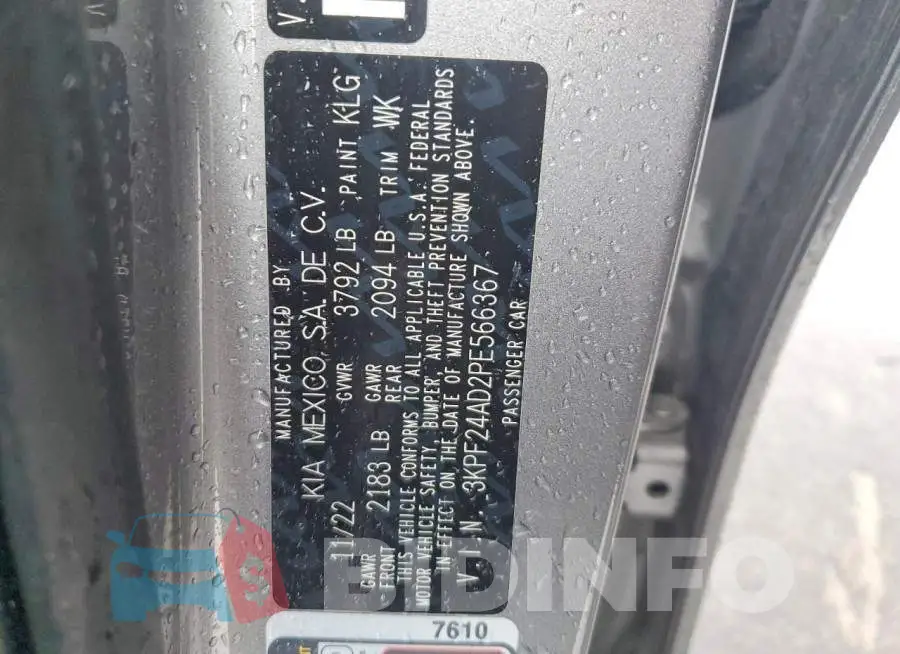3KPF24AD2PE566367 Photo# 12