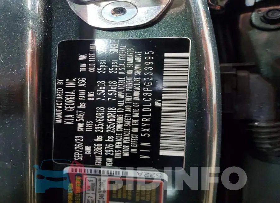 5XYRLDLC8PG233995 Photo# 13