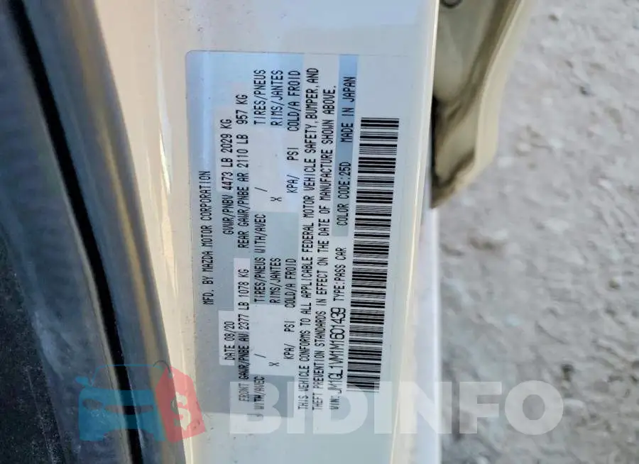 JM1GL1VM1M1601439 Photo# 12