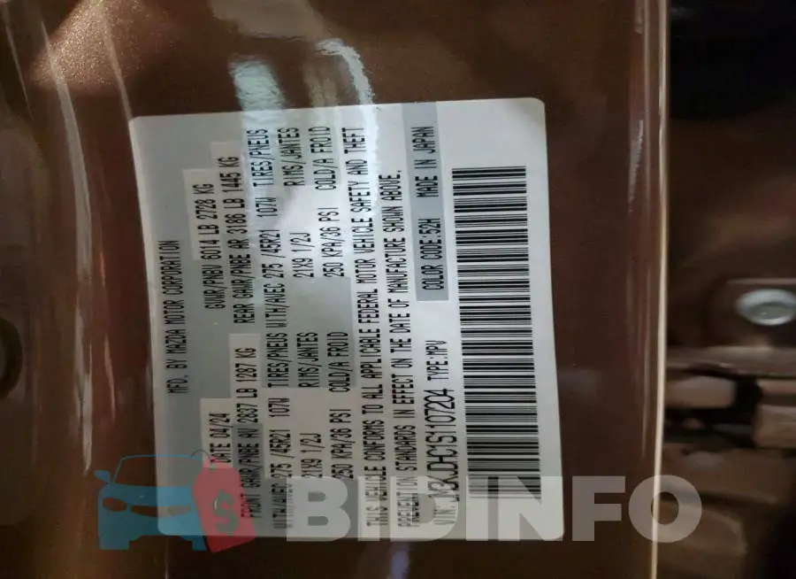 JM3KJDHC1S1107204 Photo# 14