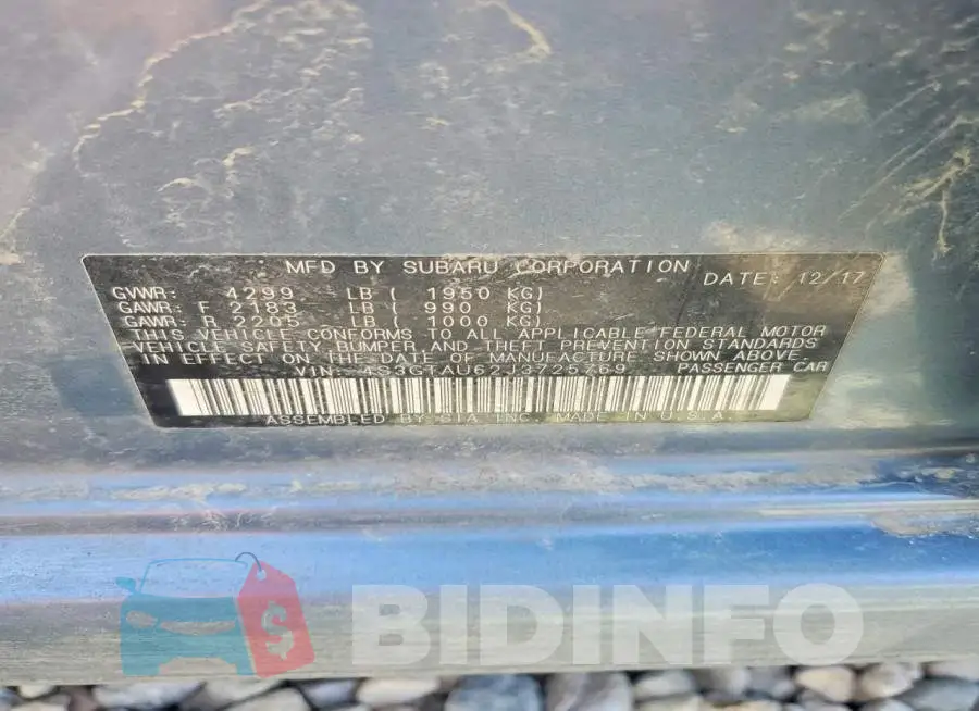 4S3GTAU62J3725769 Photo# 12