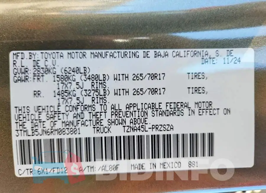 3TMLB5JN6RM083801 Photo# 13