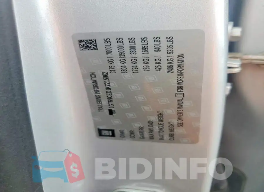 1GTR9CED1KZ215962 Photo# 12