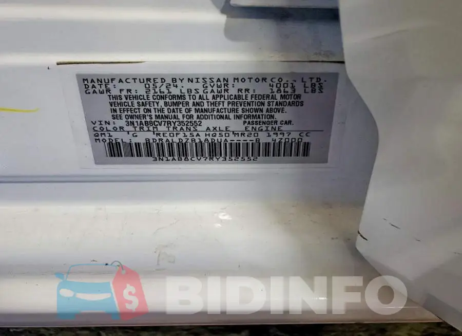 3N1AB8CV7RY352552 Photo# 13