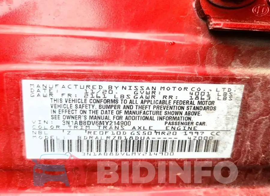 3N1AB8DV6MY214900 Photo# 12