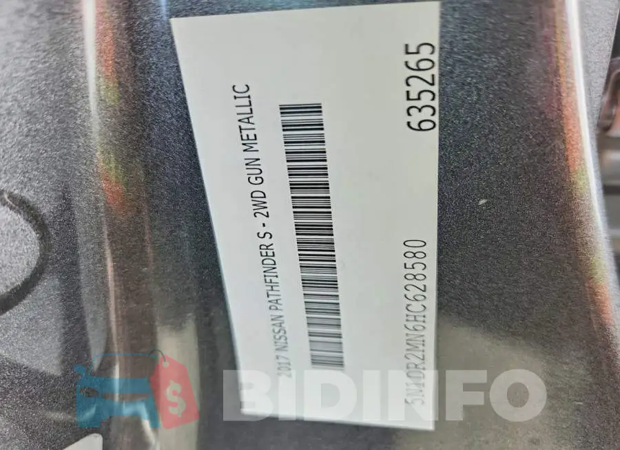 5N1DR2MN6HC628580 Photo# 13