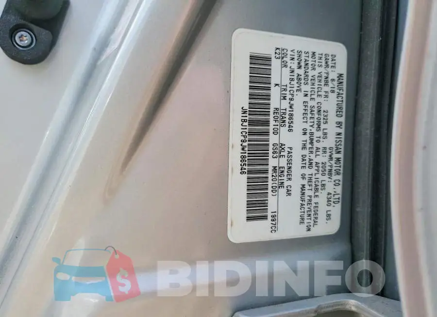 JN1BJ1CP9JW186546 Photo# 14