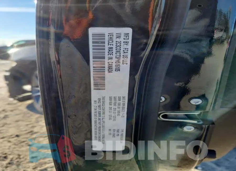 2C3CDXCT3PH516105 Photo# 13