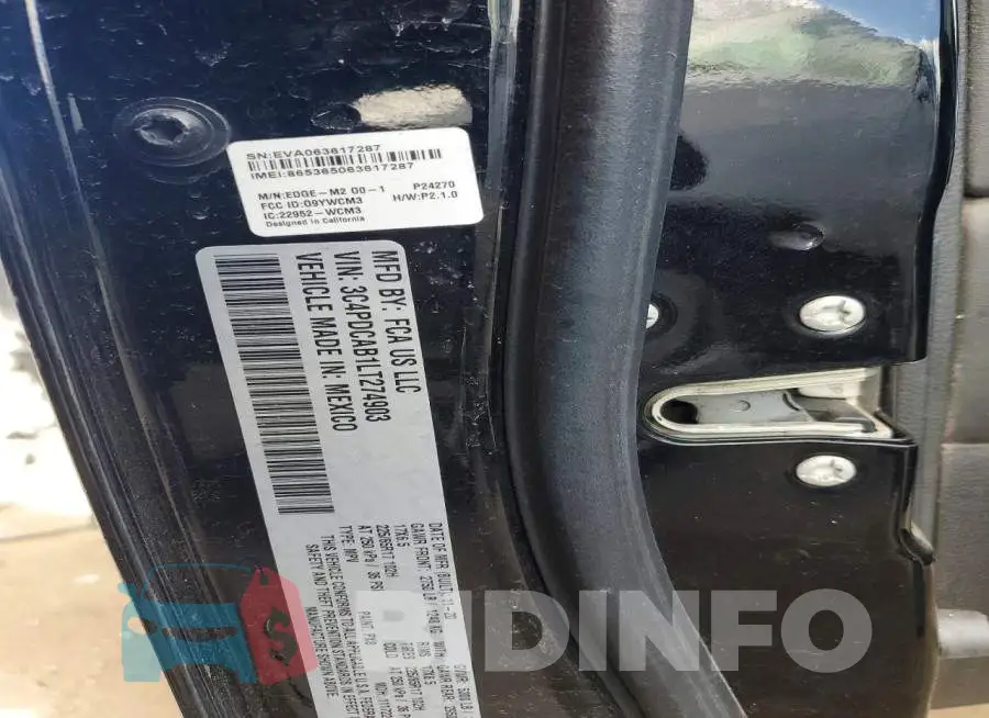 3C4PDCAB1LT274903 Photo# 12