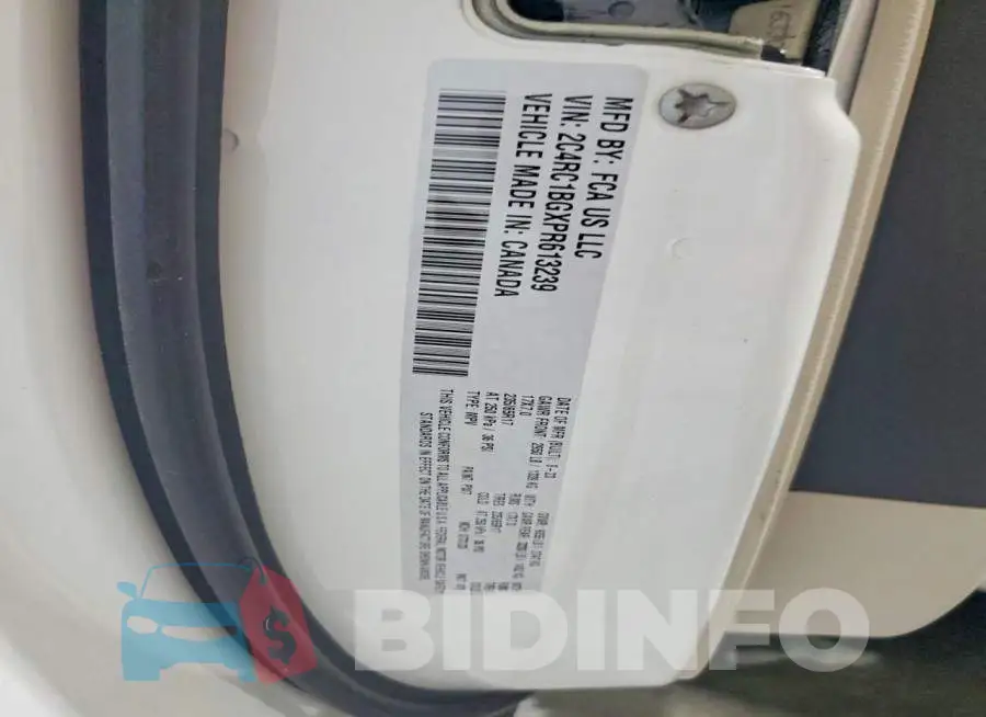 2C4RC1BGXPR613239 Photo# 13