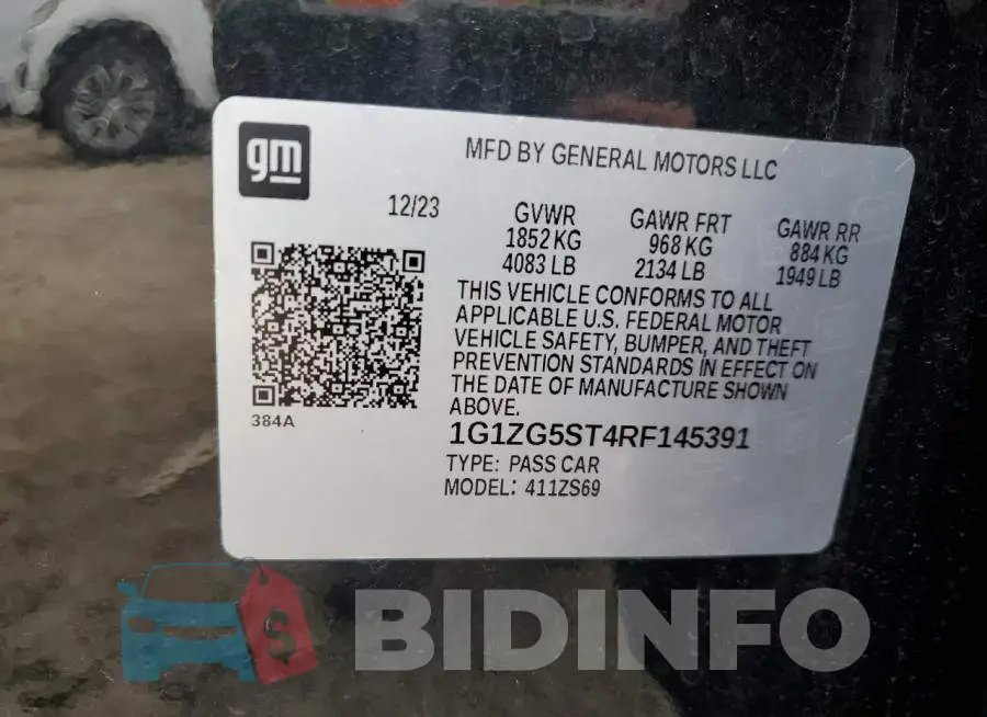 1G1ZG5ST4RF145391 Photo# 12