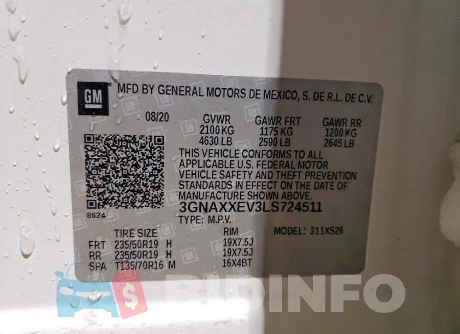 3GNAXXEV3LS724511 Photo# 13