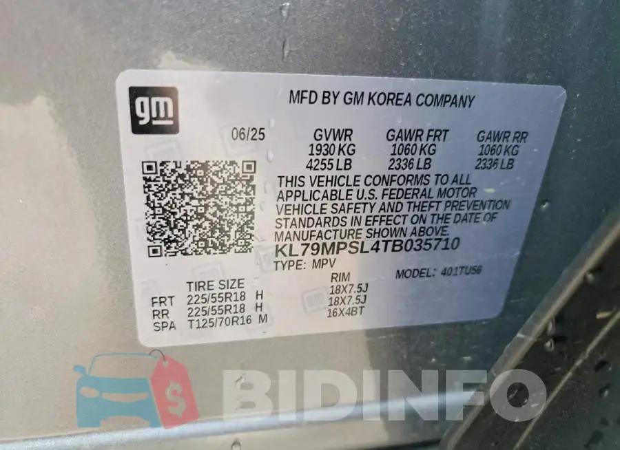 KL79MPSL4TB035710 Photo# 13