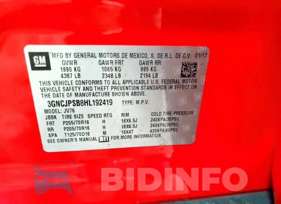 3GNCJPSB8HL192419 Photo# 12