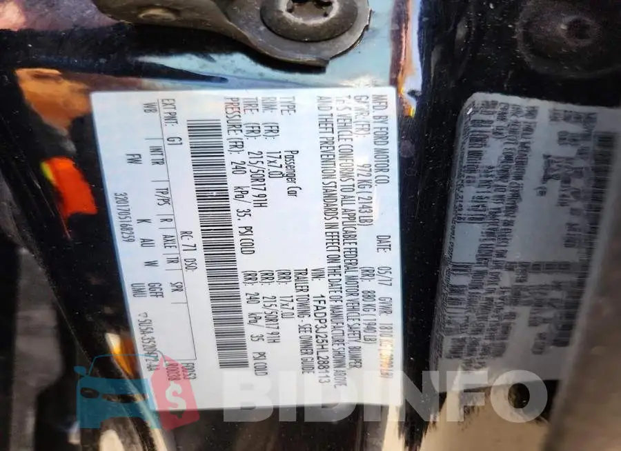 1FADP3J25HL288113 Photo# 12