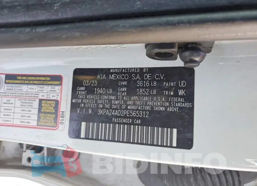 3KPA24AD2PE565312 Photo# 12