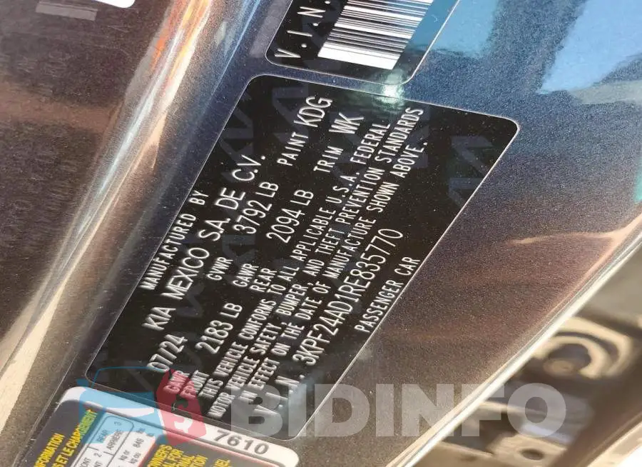 3KPF24AD1RE835770 Photo# 13