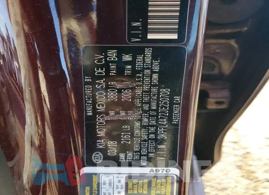3KPFL4A72JE250708 Photo# 12