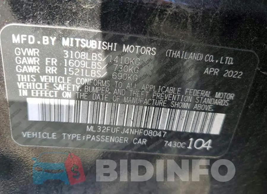 ML32FUFJ4NHF08047 Photo# 12