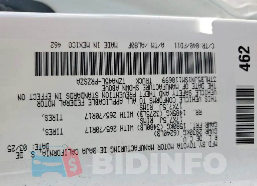 3TMLB5JN1SM118699 Photo# 12
