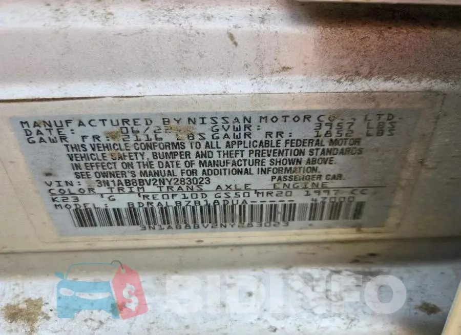 3N1AB8BV2NY283023 Photo# 12