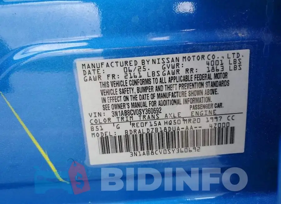 3N1AB8CV0SY360692 Photo# 12